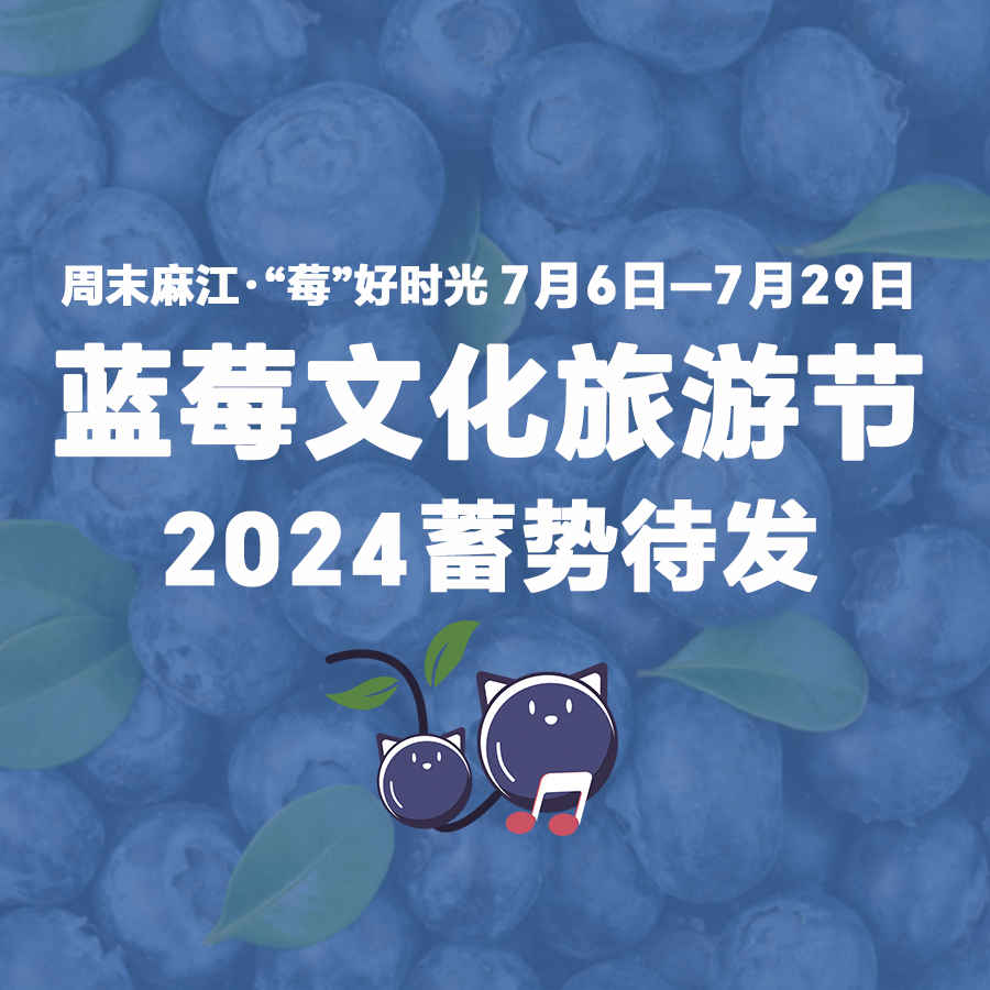 2024麻江蓝莓文化旅游节·向快乐出发！